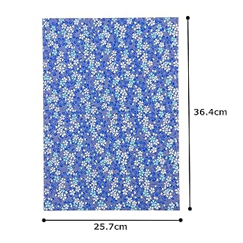 Amazon | 【Amazon.co.jp 限定】和紙かわ澄 特撰 青色系 手染め